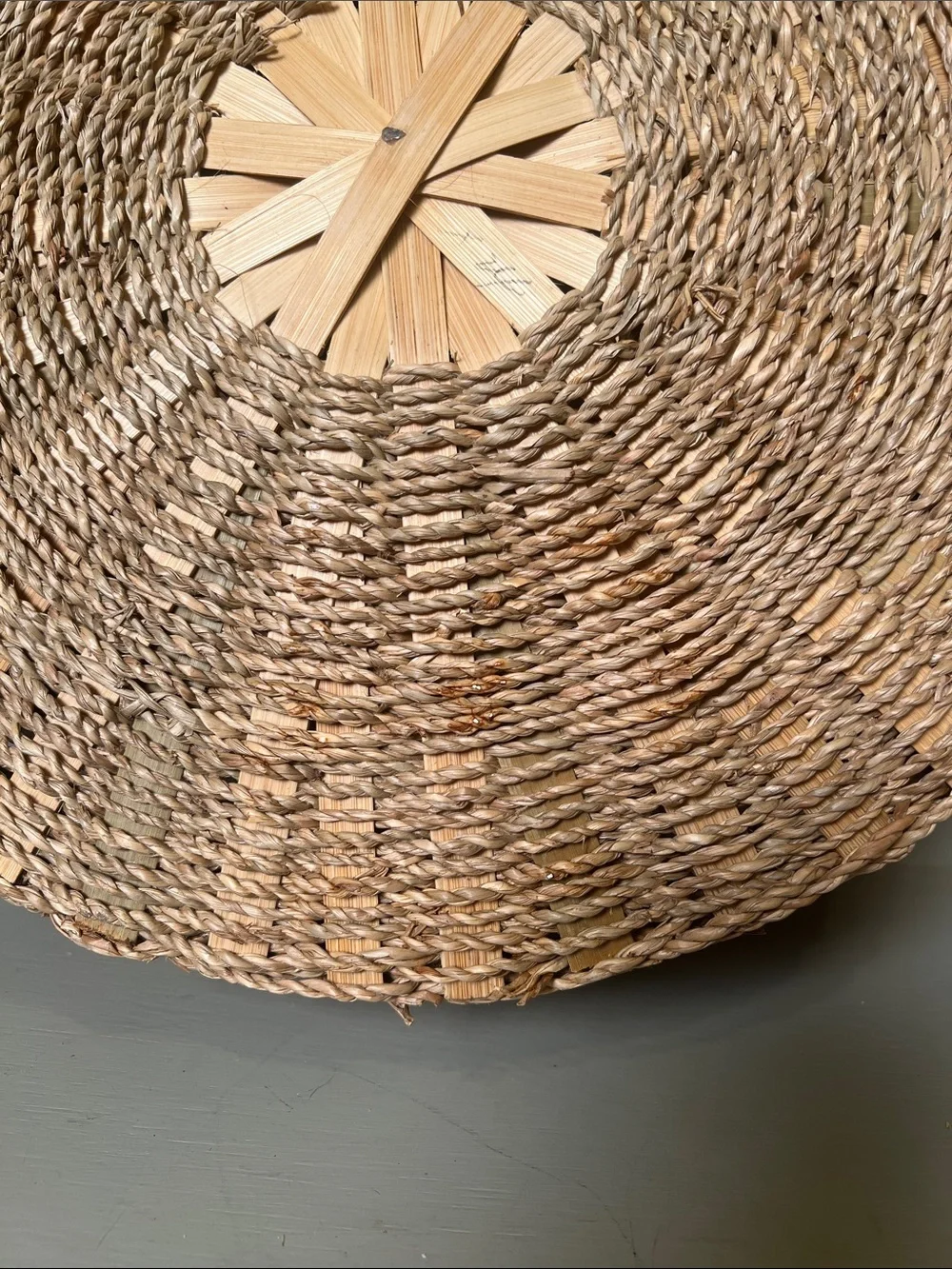 Woven Natural Seagrass Decorative Chip/Dip or serving Basket